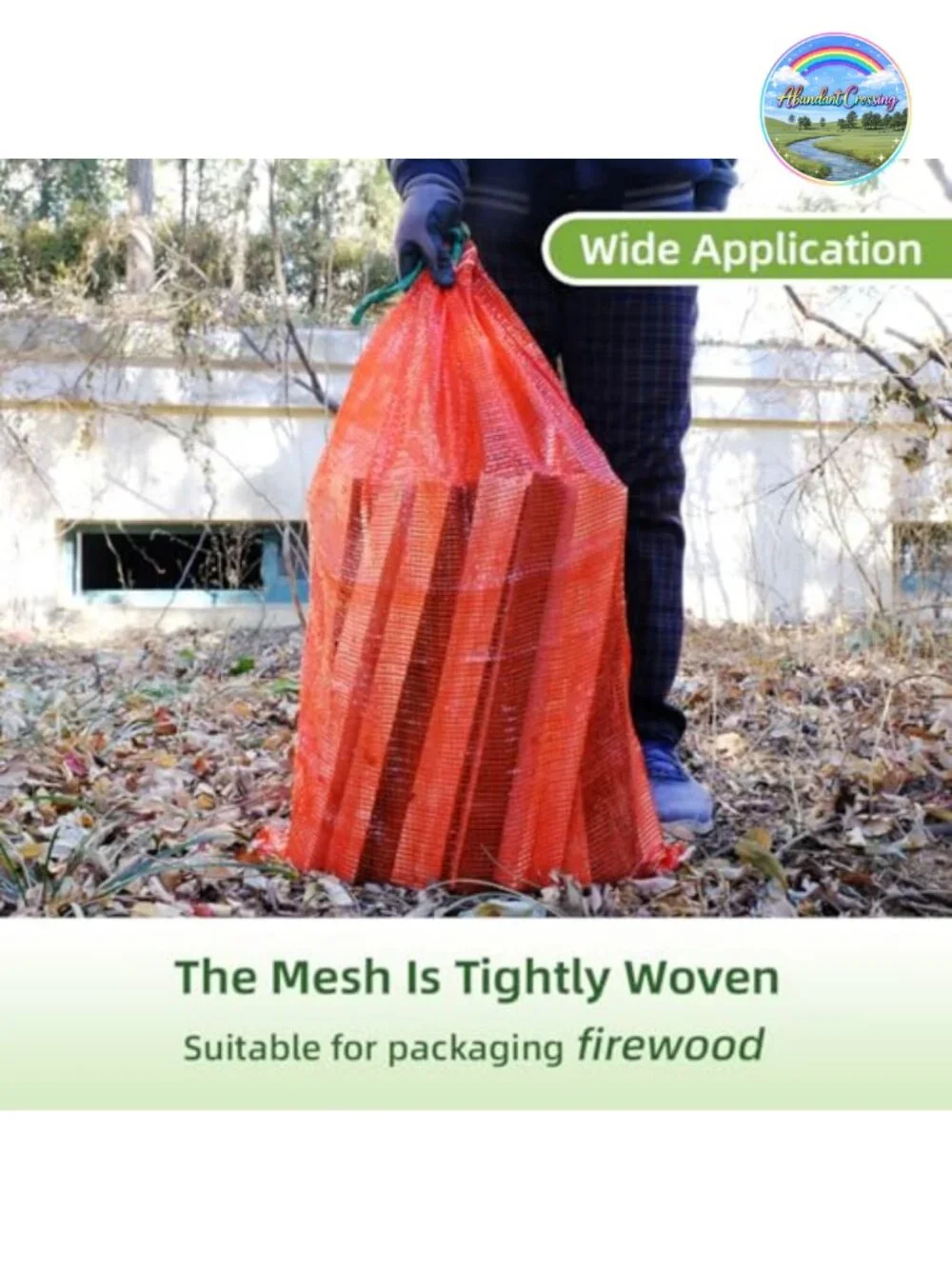 50 Pack Extra Large Mesh Produce Bags 21x32 inch 60 lbs Reusable Onion Sacks